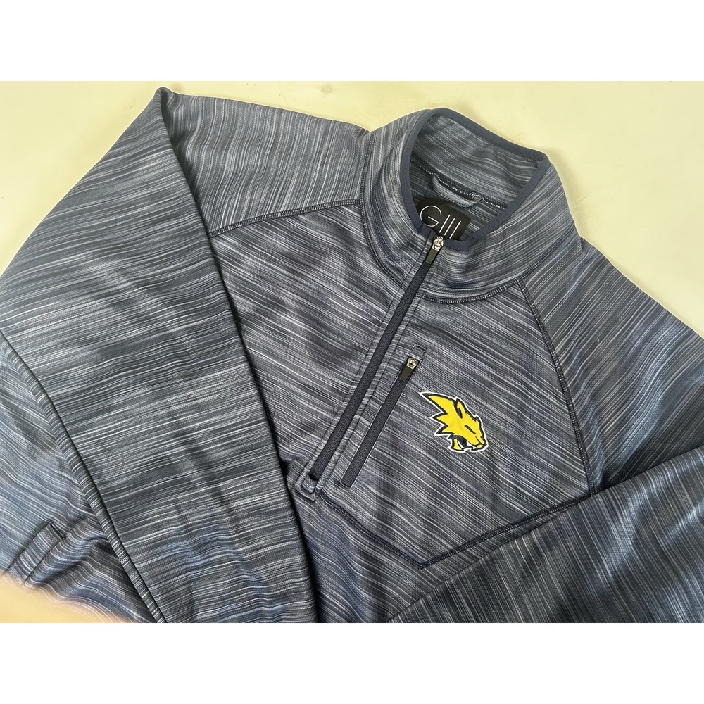 NHL Carl Banks GIII Nashville Predators 1/4 Zip Fleece Lined Pullover 4XL